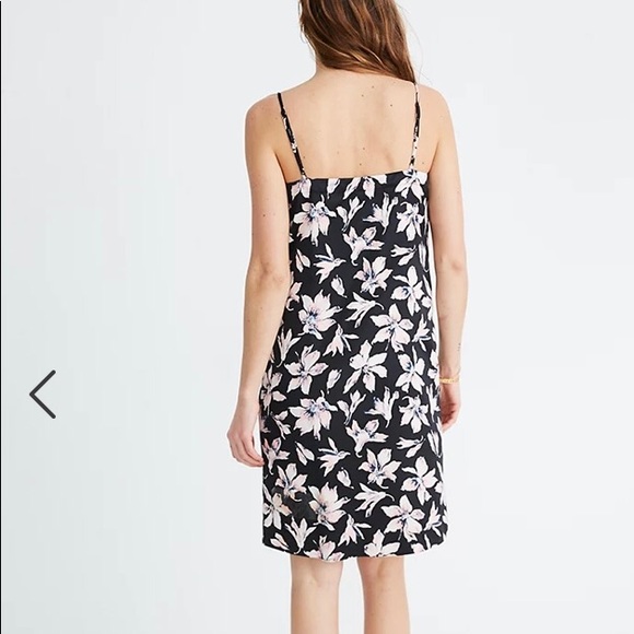 NWT Madewell Button Front Slip Dress - Picture 2 of 6